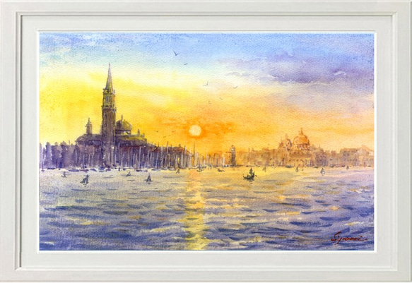 夕陽のセレナーデ　　絵画原画 fit=scale-down,w=1200