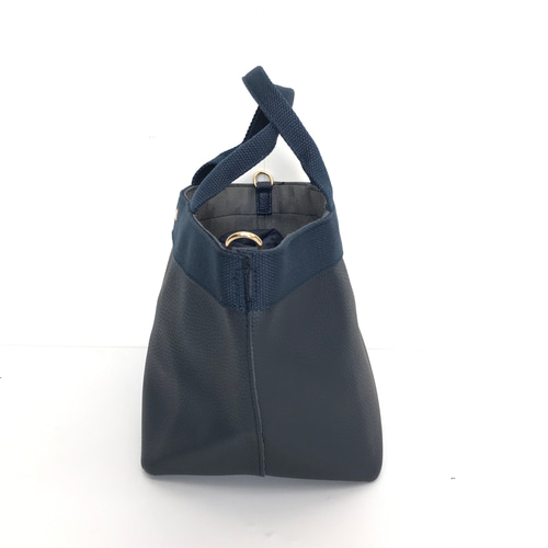 残り1点♡ショルダーストラップ付き♡2wayPUレザートートバッグ