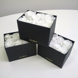 Flower gift box(WHITE) 1枚目の画像