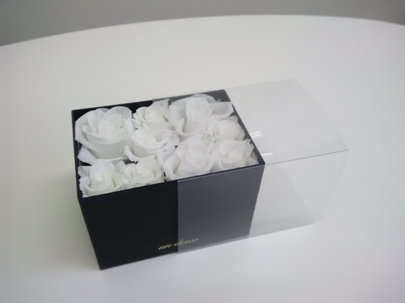 Flower gift box(WHITE) 3枚目の画像