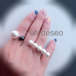 Cotton Pearl Ring 4枚目の画像