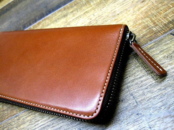 Real leather wallet/Steer leather 第2張的照片