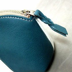 Real leather pouch/Kip leather 第2張的照片