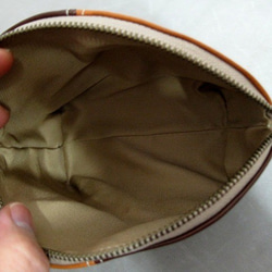 Real leather pouch/Kip leather 第3張的照片
