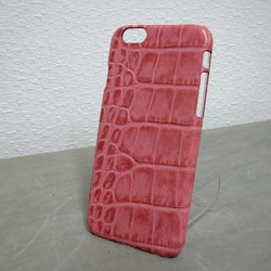 訂製 Real leather iPhone6s,6s+,SE case/Embossing Crocodile 第5張的照片