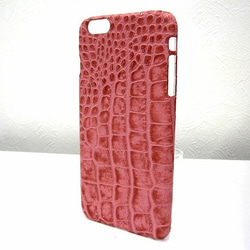 訂製 Real leather iPhone6s,6s+,SE case/Embossing Crocodile 第6張的照片