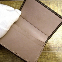 Real leather card case/Embossing Steer Hide/Camouflage patte 第2張的照片