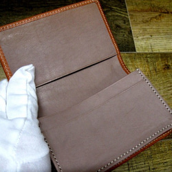 Real leather card case/Embossing Steer Hide/Camouflage 第2張的照片