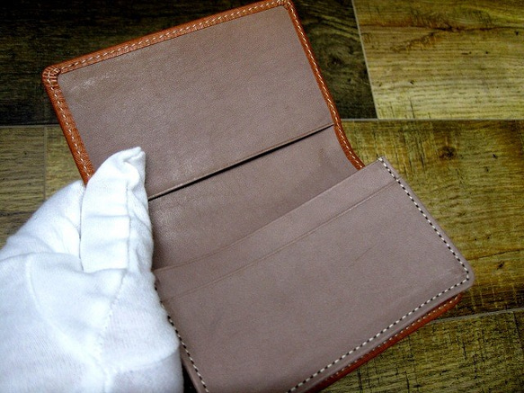 Real leather card case/Embossing Steer Hide/Camouflage 第2張的照片