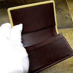 Real leather card case/Kip leather 第2張的照片