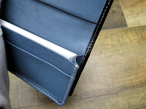 Real Goat leather card case/Kip leather 第4張的照片