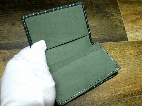 Real Goat leather card case/Kip leather 第2張的照片