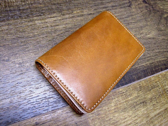 Real Kip leather card case/Kip leather 第1張的照片