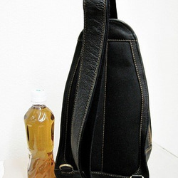 Real leather daypack/Oiled leather 第3張的照片
