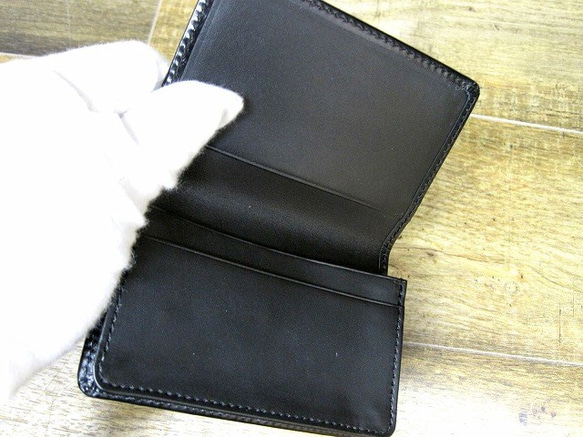 Real leather card case/Kip leather 第2張的照片