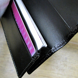 Real leather card case/Kip leather 第4張的照片