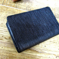 Real leather card case/Embossing Kip leather 第1張的照片