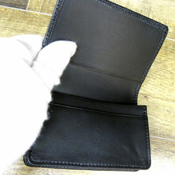 Real leather card case/Embossing Kip leather 第2張的照片