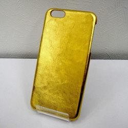 訂製 Real leather iPhone6s,6s+,SE case/Gold 24carats fine 第8張的照片