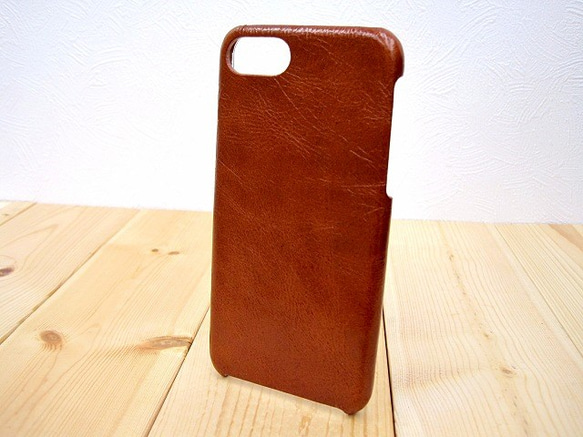 訂製 Real leather iPhone6s,6s+,SE case/Oil Pull-up finish Kip 第7張的照片