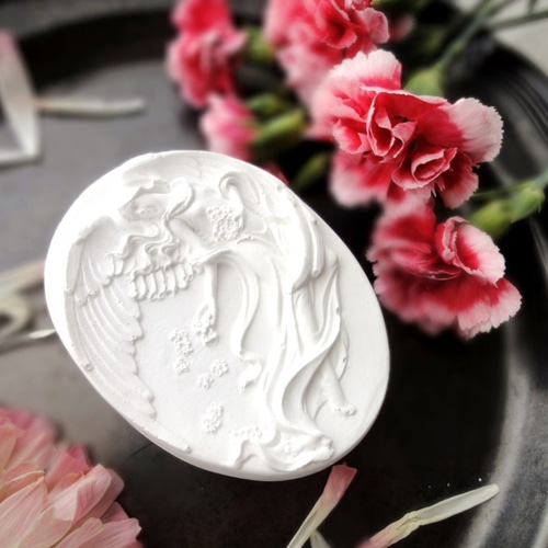 エレガント紫陽花（グリーン）♡アロマストーン エレガント紫陽花（グリーン）♡アロマストーン エレガント紫陽花