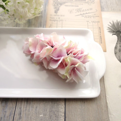 ミニ紫陽花のバナナクリップ ■ Chuchu シリーズ ■ No.148 ラベンダーピンク 3枚目の画像