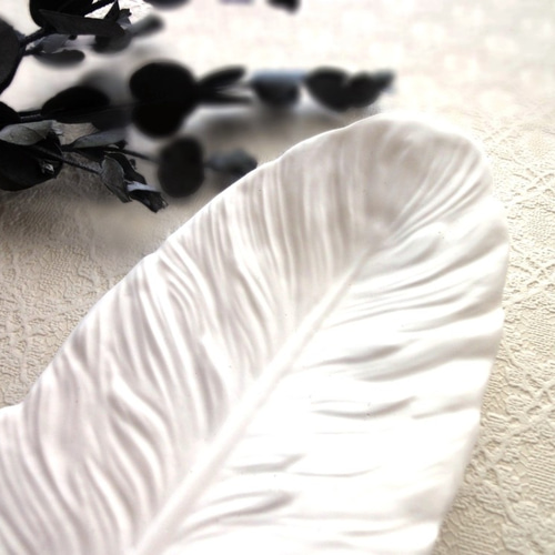 アロマストーン羽トレーホワイト