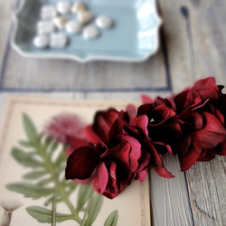 紫陽花（あじさい） バレッタ の人気通販｜Creema(クリーマ) 国内最大