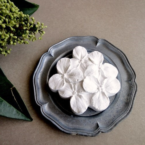 エレガント紫陽花（グリーン）♡アロマストーン