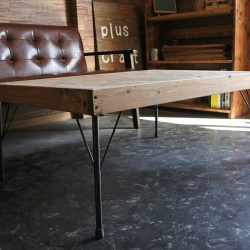 HERRINGBONE TABLE ローテーブル・リビングテーブル plus craft 通販