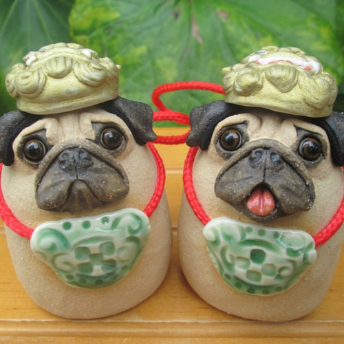 置き物（パグ✖宇宙人） 置き物（パグ✖宇宙人） 置き物（パグ✖宇宙人） 置き物（パグ✖宇宙人