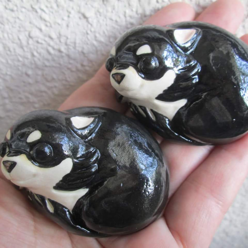 ain2000様♡ チワワ 印鑑スタンド 箸置き キーホルダー ゴールデンレトリバー&チワワの箸置き 箸・箸置き まりも工房 通販