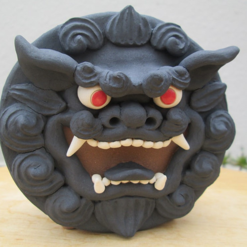シーサーの蚊取り線香ホルダー（小）・花器 蚊取り線香ホルダー・蚊