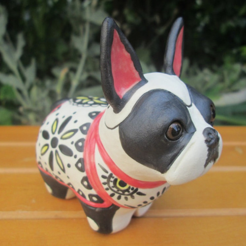 SALE】フレンチブルドッグ ボストンテリア 置物 （フランス） 2025年