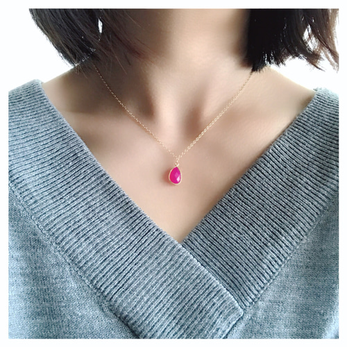 フューシャはピンクカルセドニー◇オーダーページ◇14kgf