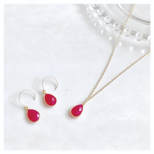 フューシャはピンクカルセドニー◇オーダーページ◇14kgf