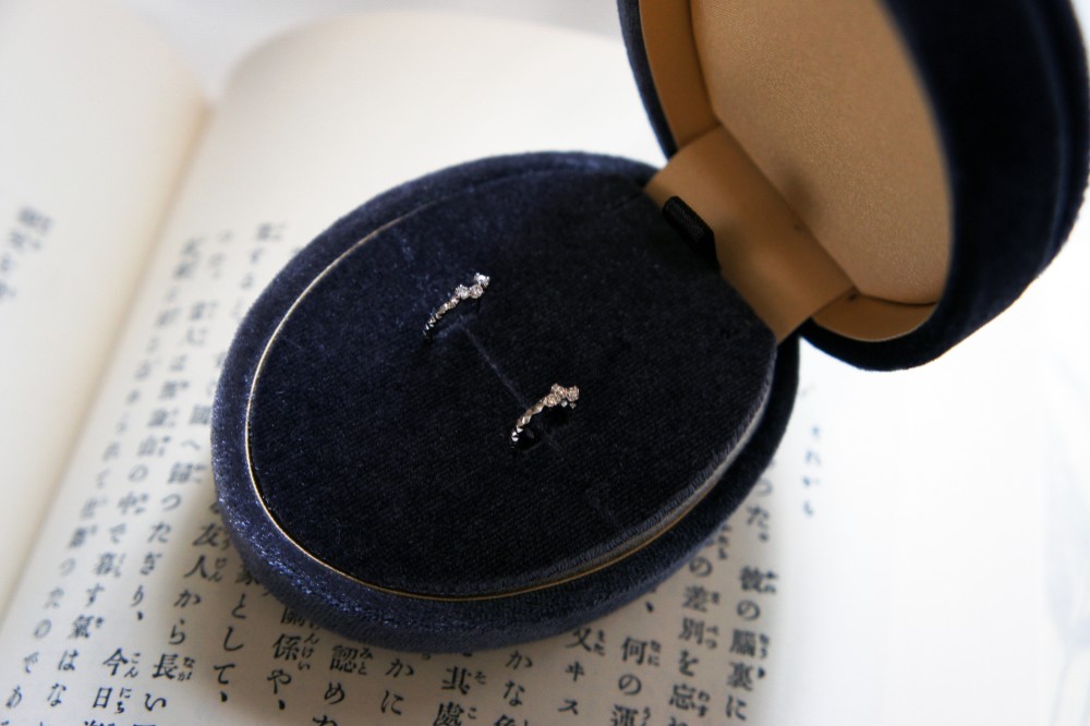 多角形ピアス（ダイヤ、Pt.900） 28,457円