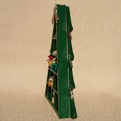 【送料無料】羊毛ﾌｪﾙﾄ クリスマスツリー　グッズアソート 5枚目の画像