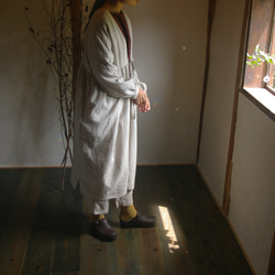 Karen coat  linen  新作2020！ 2枚目の画像