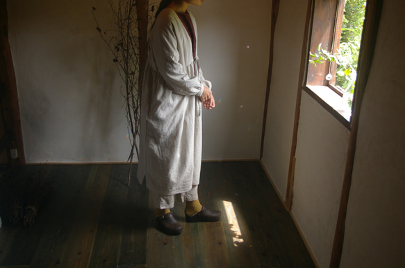 Karen coat  linen  新作2020！ 2枚目の画像