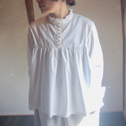 Lily blouse  コットン　one to six同時販売 2枚目の画像