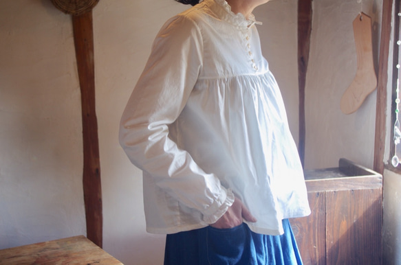 Lily blouse  コットン　one to six同時販売 10枚目の画像