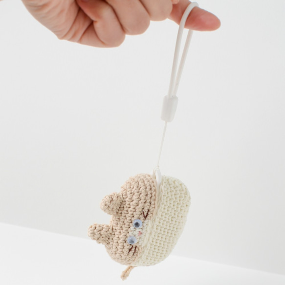 八爪貓！ AirPods Pro 保護套｜Amigurumi 矽膠保護套 第9張的照片