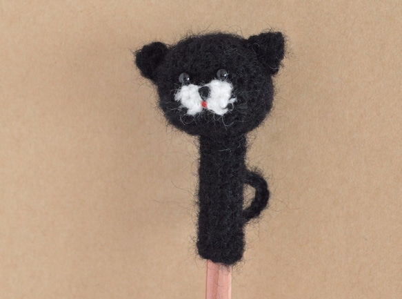 【訂購】鉛筆帽|黑貓 第2張的照片