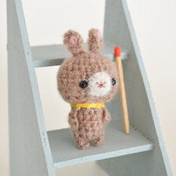 Beige Rabbit Small Amigurumi (Lynx/Orange/Chestnut) 第2張的照片