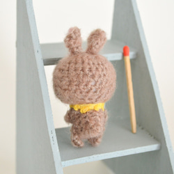 Beige Rabbit Small Amigurumi (Lynx/Orange/Chestnut) 第4張的照片