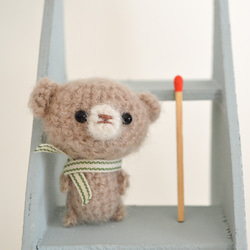 米色熊小amigurumi 第1張的照片