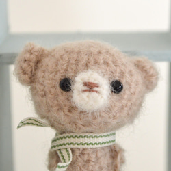 米色熊小amigurumi 第4張的照片