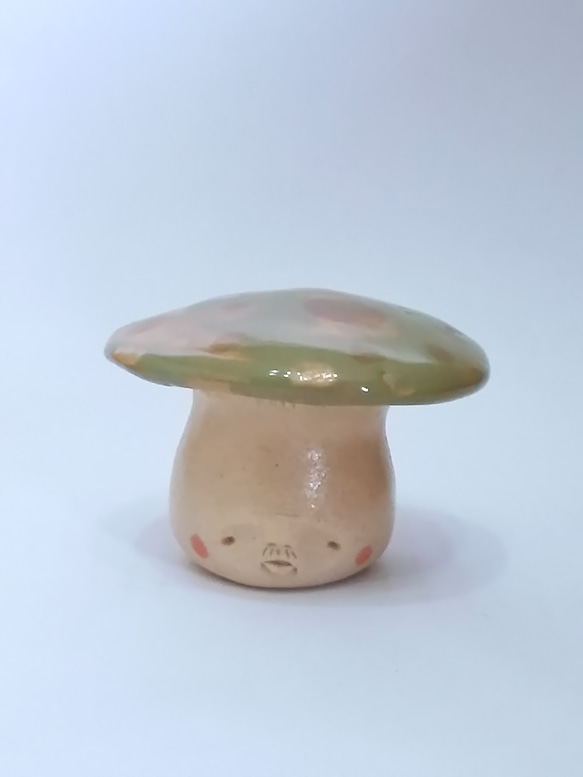 変な色のキノコ その他インテリア雑貨 はにわ作家 松江直樹【eustam