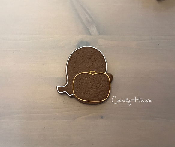 【再販】抱っこかぼちゃオバケのクッキー型 3枚目の画像